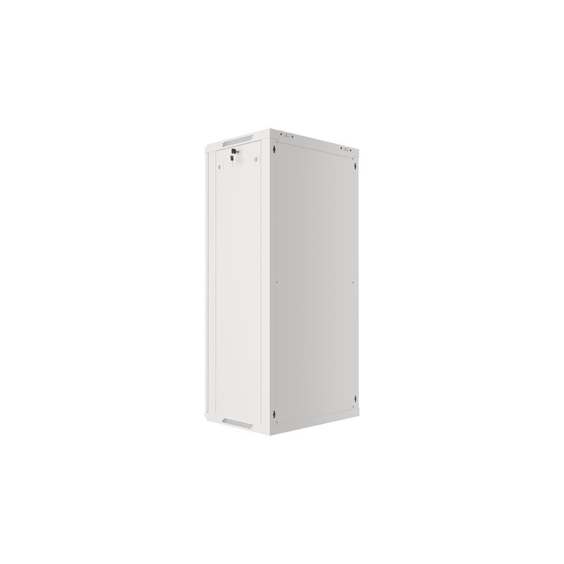 LANBERG RACKOVÁ SKRIŇA 19'' NÁSTENNÁ 27U/600X450 (FLAT PACK) ŠEDÁ V2