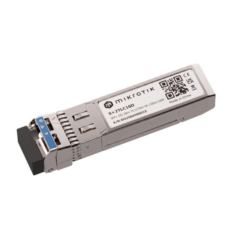 MikroTik S+2733LC10D, Pár SFP+ BiDi 10G SM 10km, Single LC-connector