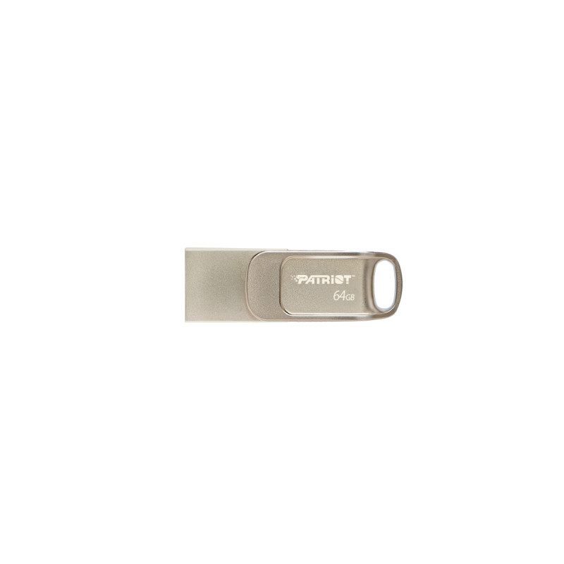 Patriot TAB T560/64GB/USB 3.2/USB-A + USB-C/Strieborná