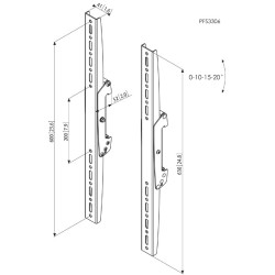 VOGELS - Vogel´s Svislé ramená Connect-it PFS 3306, 600 mm