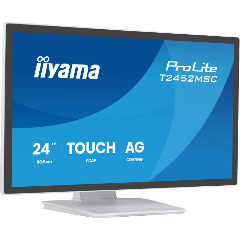 24'' LCD iiyama T2452MSC-W2AG-IPS, FHD, 10P