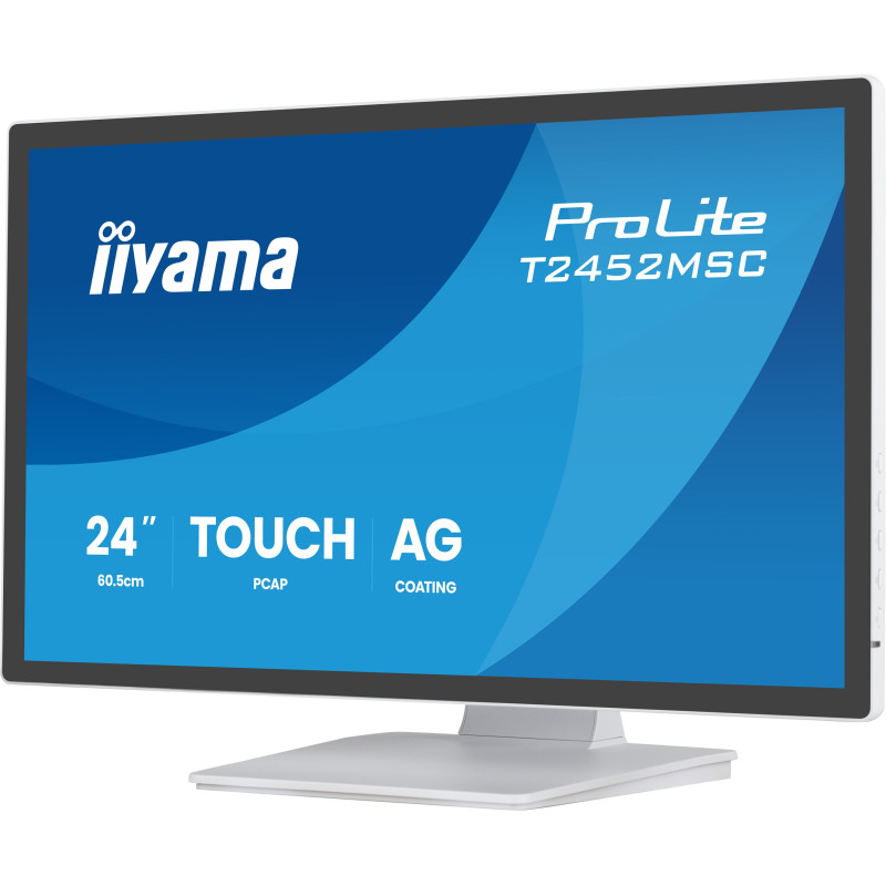 24'' LCD iiyama T2452MSC-W2AG-IPS, FHD, 10P