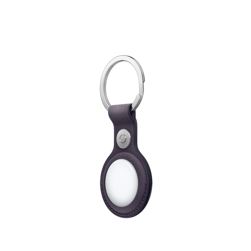 APPLE - AirTag FineWoven Key Ring - Midnight Purple