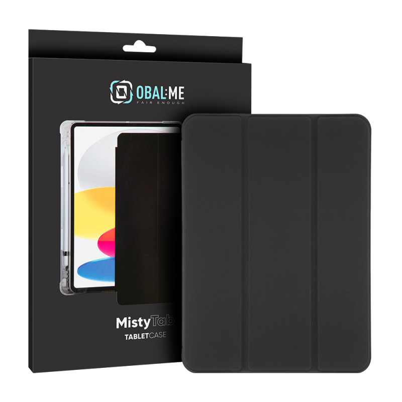 OBAL:ME MistyTab Puzdro pre Samsung Galaxy Tab S10 Lite/S9/S9 FE/S10 FE Black