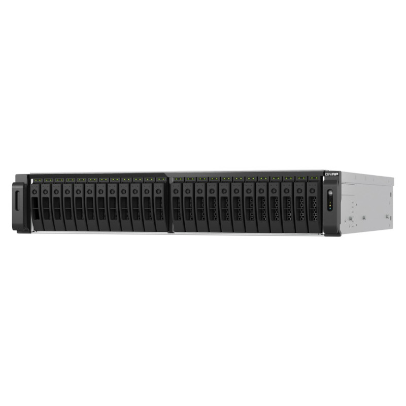 QNAP TS-h3077AFU-R5-32G (Ryzen Pre 5,1GHz, ZFS, 32GB DDR5 RAM, 30x 2,5'' SATA, 2x 2,5GbE, 2x 10GbE)