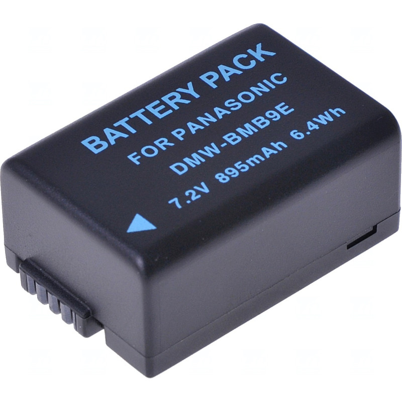 Batérie T6 power Panasonic DMW-BMB9, DMW-BMB9E, DMW-BMB9GK, BP-DC9, 895mAh, 6,4Wh