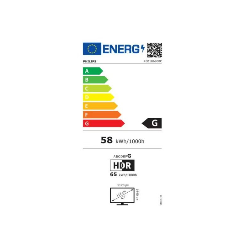 Philips/45B1U6900C/44,5''/VA/5120x1440/75Hz/4ms/Black/3R