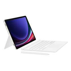 Samsung Ochranný kryt s klávesnicou a touchpadom pre Tab S9/S9 FE/S10 FE White