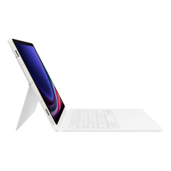 Samsung Ochranný kryt s klávesnicou a touchpadom pre Tab S9/S9 FE/S10 FE White