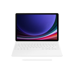 Samsung Ochranný kryt s klávesnicou a touchpadom pre Tab S9/S9 FE/S10 FE White