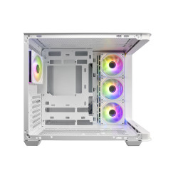 FSP M580-WP/Midi Tower/Transpar./Biela