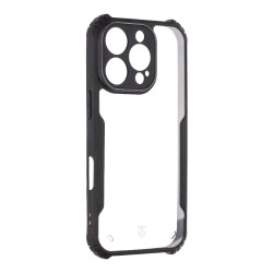 Tactical Quantum Stealth Kryt pre Apple iPhone 16 Pre Clear/Black