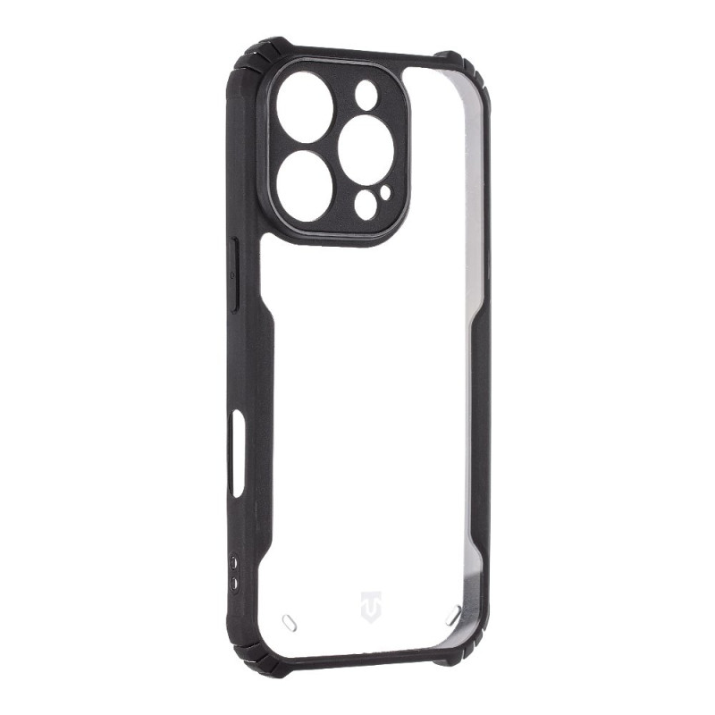 Tactical Quantum Stealth Kryt pre Apple iPhone 16 Pre Clear/Black