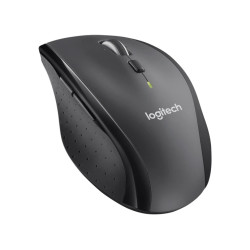 Logitech Marathon M705/Kancelárska/Optická/Pre pravákov/1 000 DPI/Bezdrôtová USB/Čierna