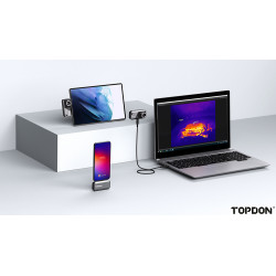 VIKING - TOPDON termálna infra kamera TS001/256x192/Windows/Android/zorné pole 13°x10°/USB-C/