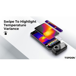 VIKING - TOPDON termálna infra kamera TS001/256x192/Windows/Android/zorné pole 13°x10°/USB-C/