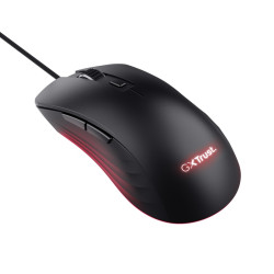 Trust GXT924 YBAR+/Herná/Optická/Pre pravákov/25 600 DPI/Drôtová USB/Čierna