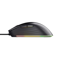 Trust GXT924 YBAR+/Herná/Optická/Pre pravákov/25 600 DPI/Drôtová USB/Čierna