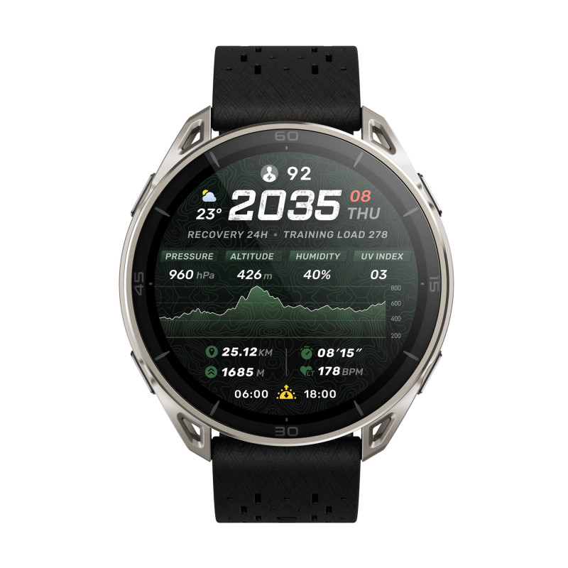 Amazfit Cheetah 2 Ultra/Sport Band/Čierna