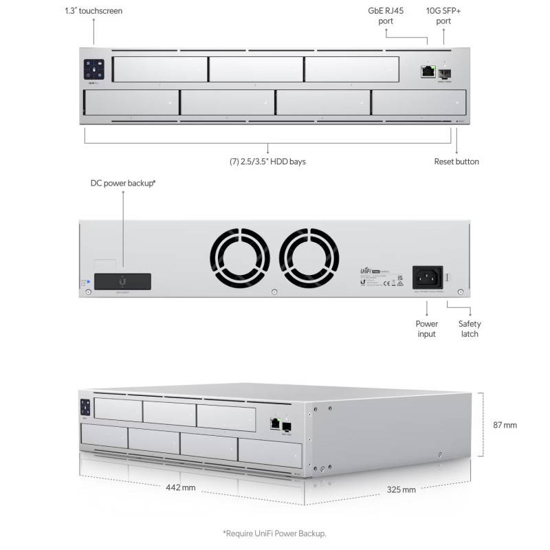Ubiquiti UNVR-Pro - UniFi Network Video Recorder Pro