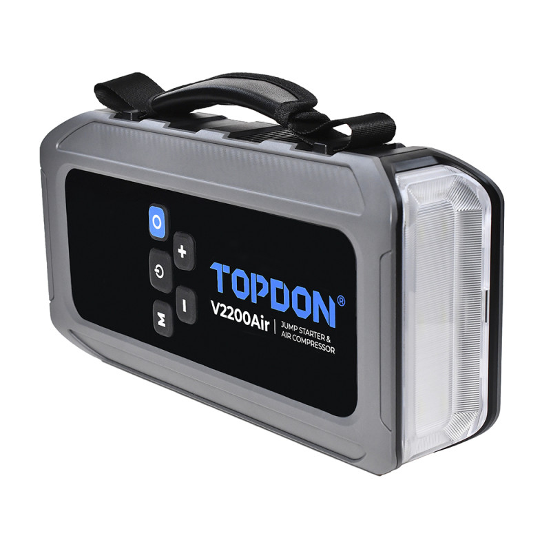 VIKING - TOPDON Car Jump Starter JumpSurge V2200air/12000mAh/max výstupný preud 2200A/4-150PSI