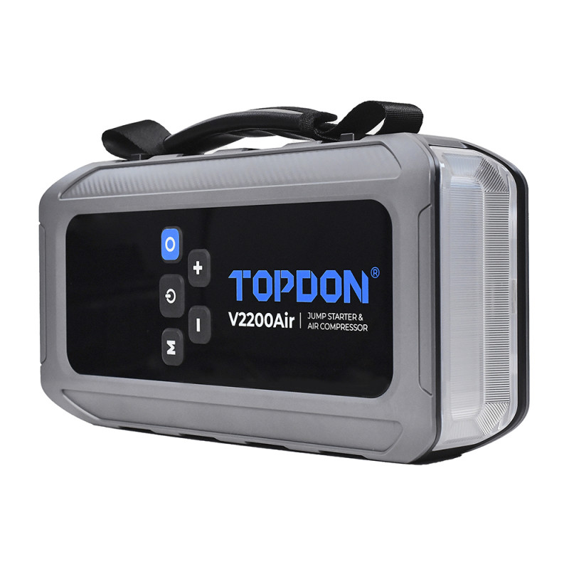 VIKING - TOPDON Car Jump Starter JumpSurge V2200air/12000mAh/max výstupný preud 2200A/4-150PSI