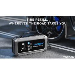 VIKING - TOPDON Car Jump Starter JumpSurge V2200air/12000mAh/max výstupný preud 2200A/4-150PSI
