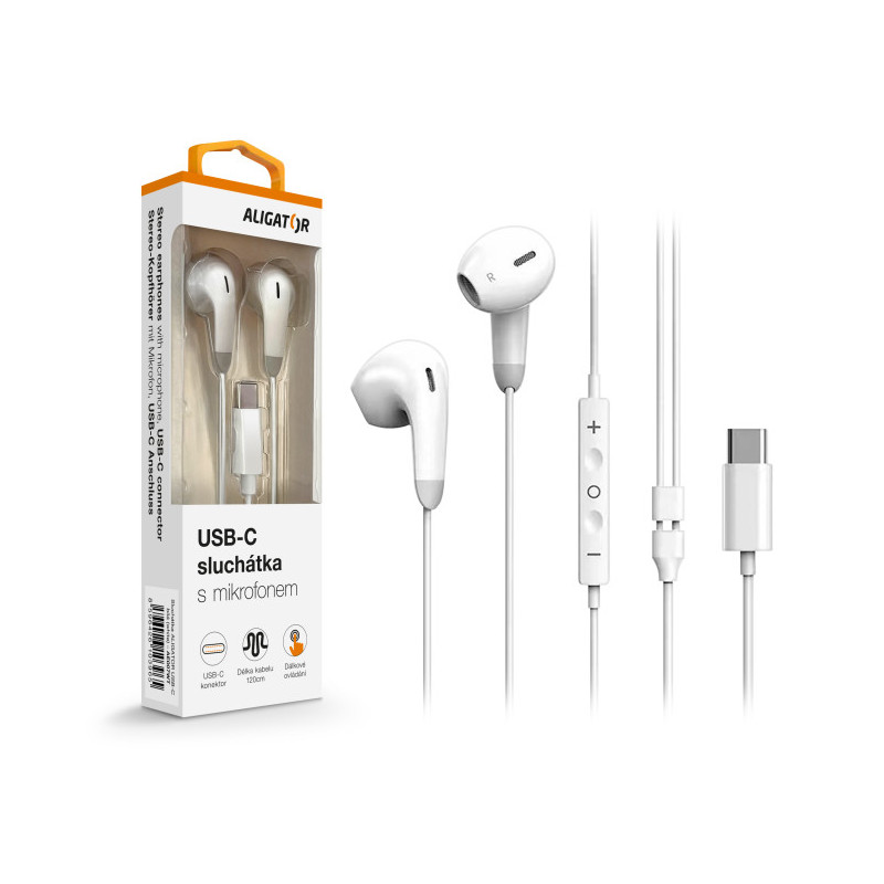 ALIGATOR AE007/USB-C/Biela