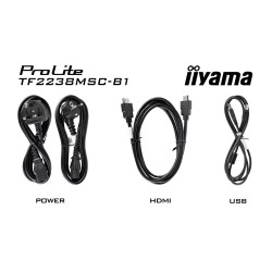 22'' iiyama TF2238MSC-B1: PCAP, IPS, FHD, HDMI, DP