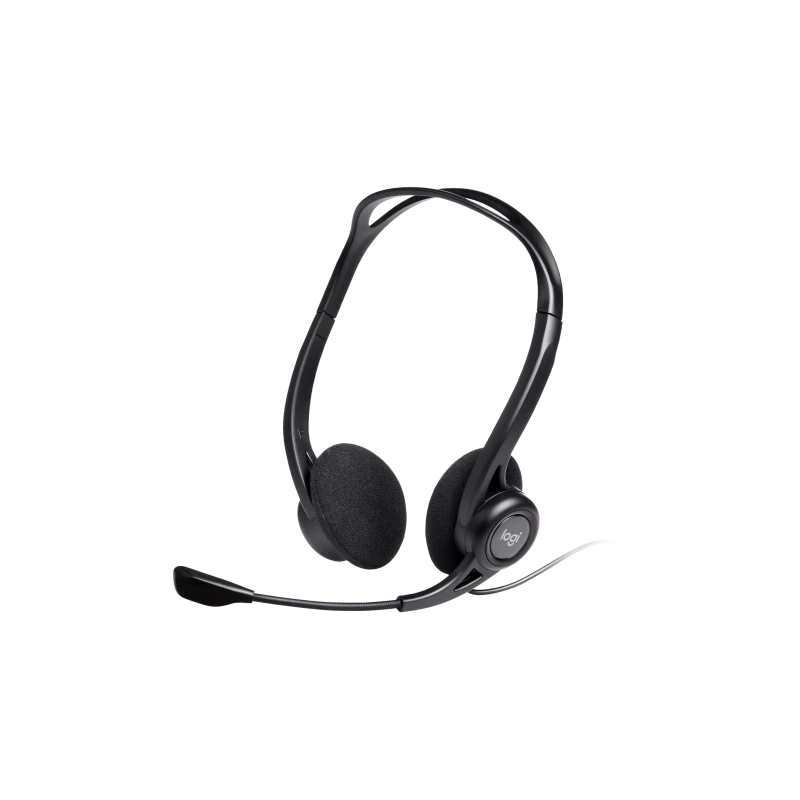 akcie Logitech PC 960 Stereo Headset, USB _