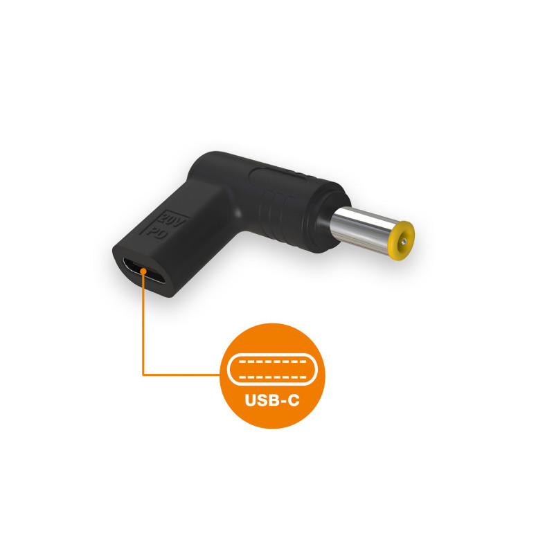 Aligator USB-C napájacia redukcia 5,5x3,0 mm pre notebooky Samsung
