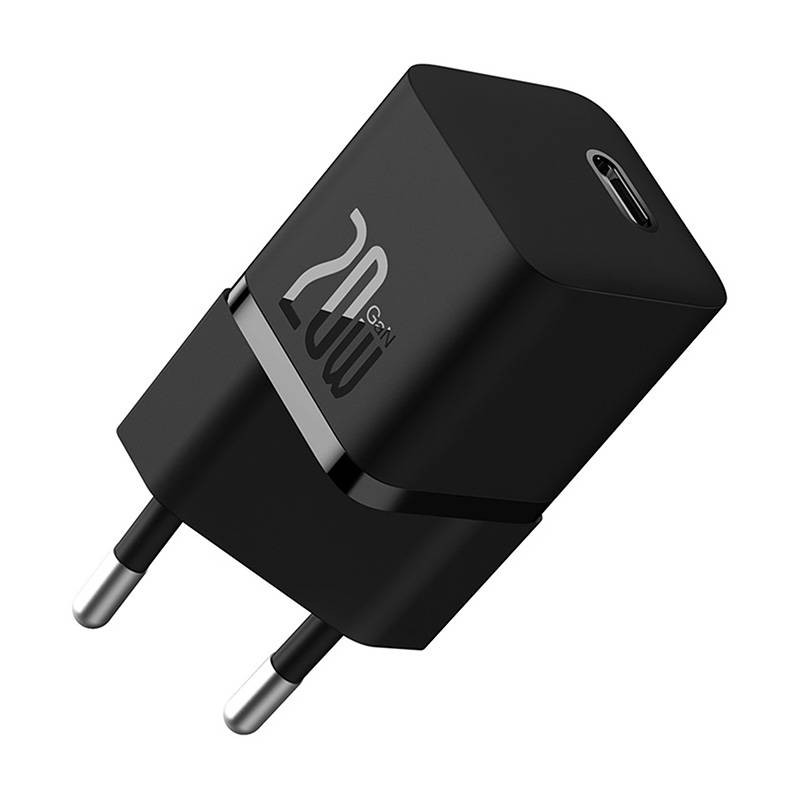 NONAME - Baseus Rýchlonabíjačka do siete GaN5 Mini 20W EU čierna