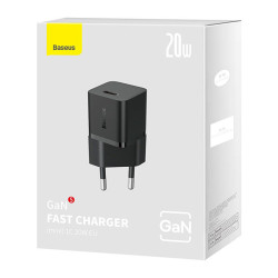 NONAME - Baseus Rýchlonabíjačka do siete GaN5 Mini 20W EU čierna