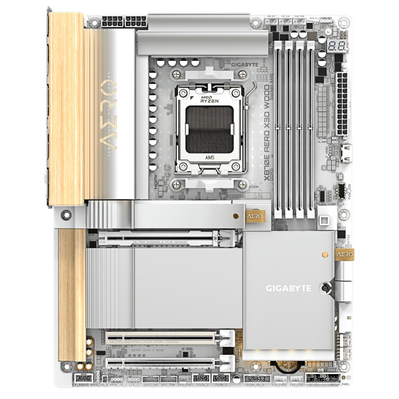 GIGABYTE X870E AERO X3D WOOD/AM5/ATX