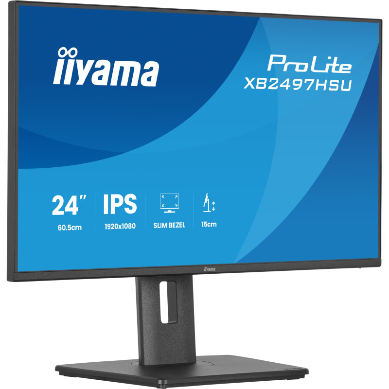 iiyama ProLite/XB2497HSU-B1/23,8''/IPS/FHD/120Hz/4ms/Čierna/5R