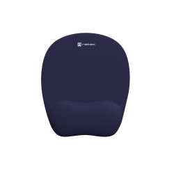 Podložka pod myš ergonomická Natec CHIPMUNK, pamäťová pena, Navy modrá, 230x200 mm