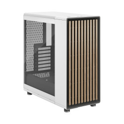 Fractal Design North Chalk White TG Clear/Midi Tower/Transpar./White