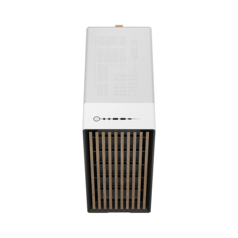 Fractal Design North Chalk White TG Clear/Midi Tower/Transpar./White