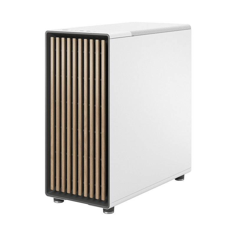 Fractal Design North Chalk White TG Clear/Midi Tower/Transpar./White