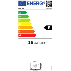 22'' LED Philips 222B1TFL