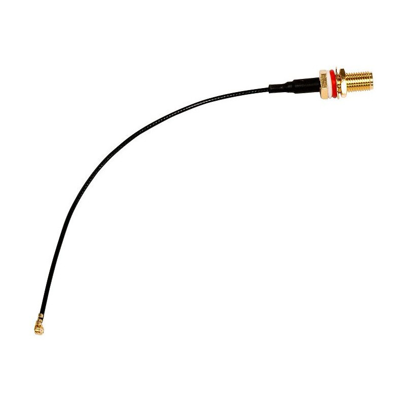 Mikrotik Pigtail ACSMAUFL 15cm, U.FL - SMA Female