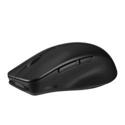 ASUS SmartO MD200 Silent Plus/Cestovná/Optická/Pre pravákov/4 200 DPI/USB+BT/Čierna