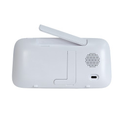 EVOLVEO Baby Monitor N5 - Set videoopatrovateľky s 360 ° dohľadom, obojsmernou komunikáciou a uspávankami,