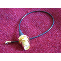 OEM - Pigtail u.Fl (IPEX)-SMA female pigtail kábel, 15cm