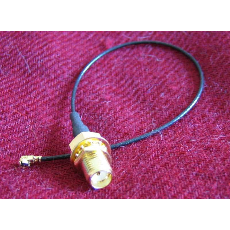 OEM - Pigtail u.Fl (IPEX)-SMA female pigtail kábel, 15cm