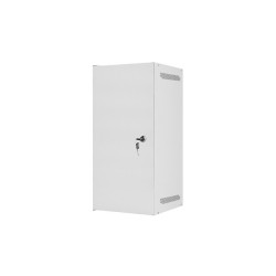 LANBERG RACKOVÁ SKRIŇA 10'' NÁSTENNÁ 12U/280X310 PRO VLASTNÚ MONTÁŽ S KOVOVÝMI DVERAMI ŠEDÁ-FLAT PACK