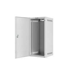 LANBERG RACKOVÁ SKRIŇA 10'' NÁSTENNÁ 12U/280X310 PRO VLASTNÚ MONTÁŽ S KOVOVÝMI DVERAMI ŠEDÁ-FLAT PACK