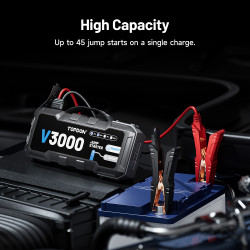 VIKING - TOPDON Car Jump Starter V3000/3000A/12V vozidla/24000mAh/9l benzín/7l diesel/LED svetlo |