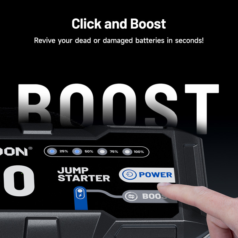 VIKING - TOPDON Car Jump Starter V3000/3000A/12V vozidla/24000mAh/9l benzín/7l diesel/LED svetlo |