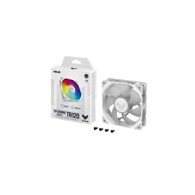 Asus TUF Gaming TR120-ventilátor 120mm ARGB white